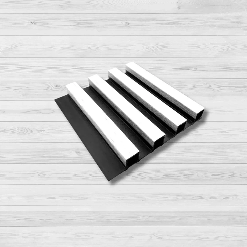 Lambrín Interior Bicolor Blanco con Negro