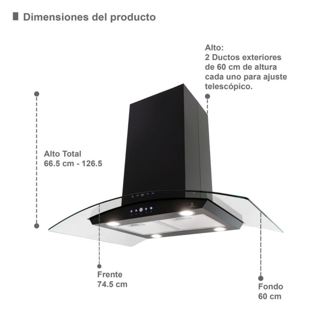 Campana CI-76 Black Supra - Imagen 4