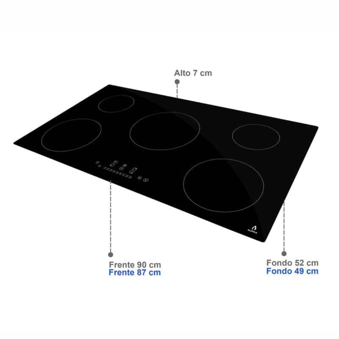 Parrilla 5Q-IN-220V Supra - Imagen 5