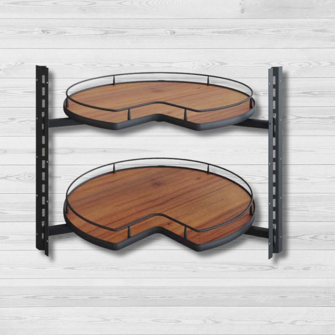 Lazy Susan 2 Niveles Walnut Vauth Sagel