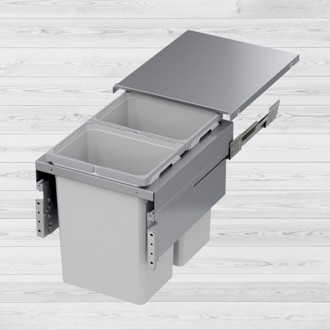 Bote de Basura Doble Platinum 31QTFF Vauth Sagel