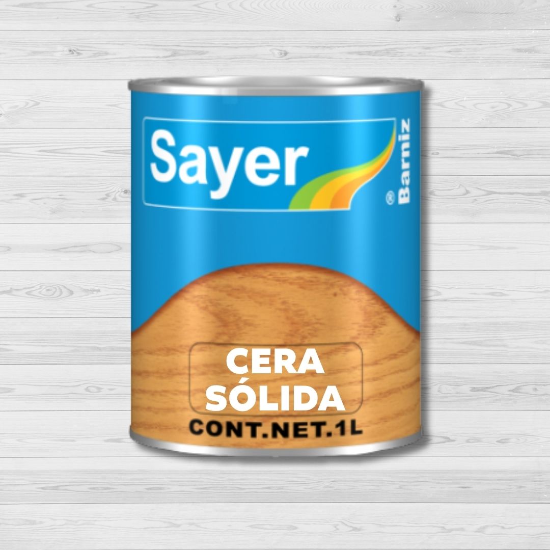 Cera Sólida Nogal Clásico AD0915 Sayer