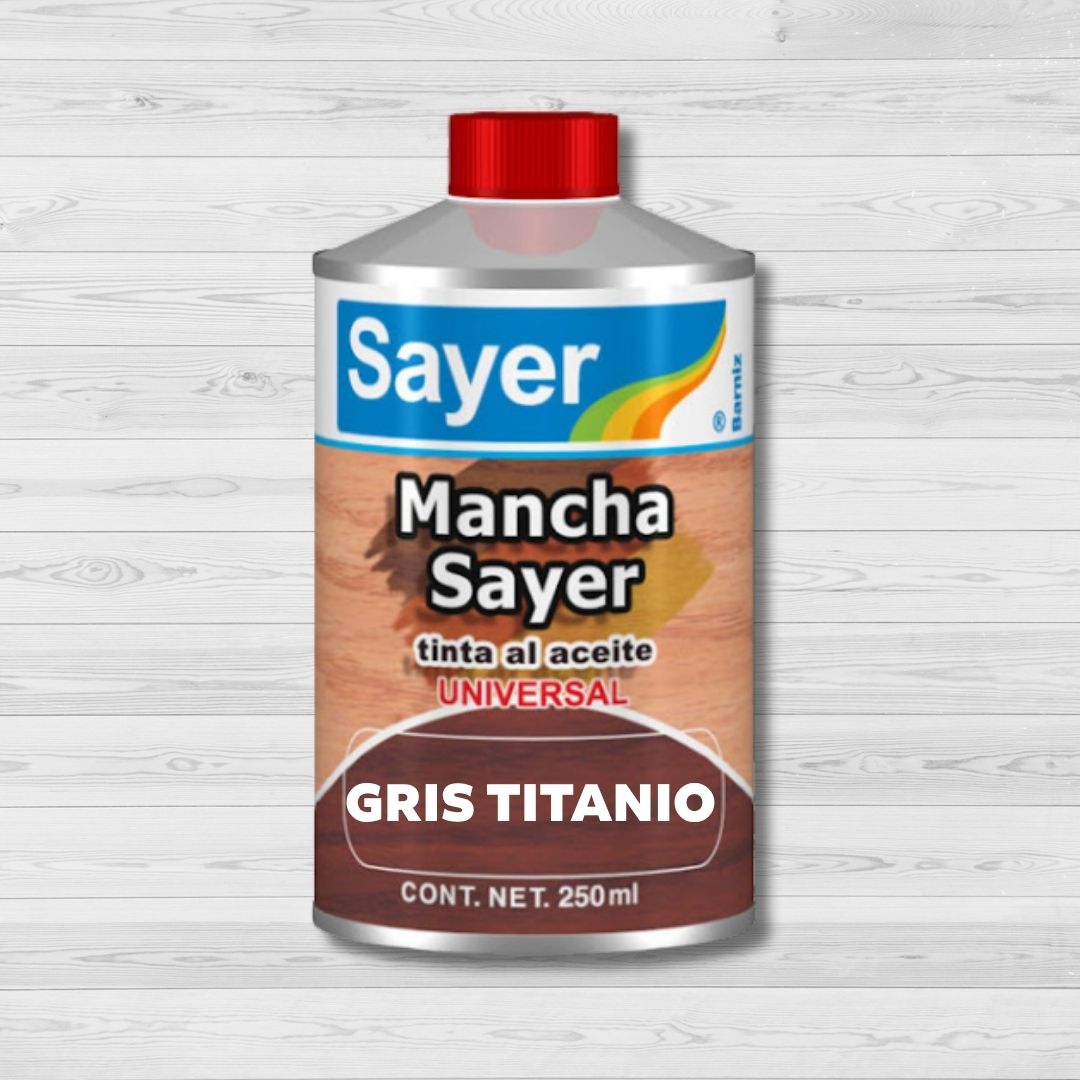 Tinta Gris Titanio TS6135 Mancha Sayer