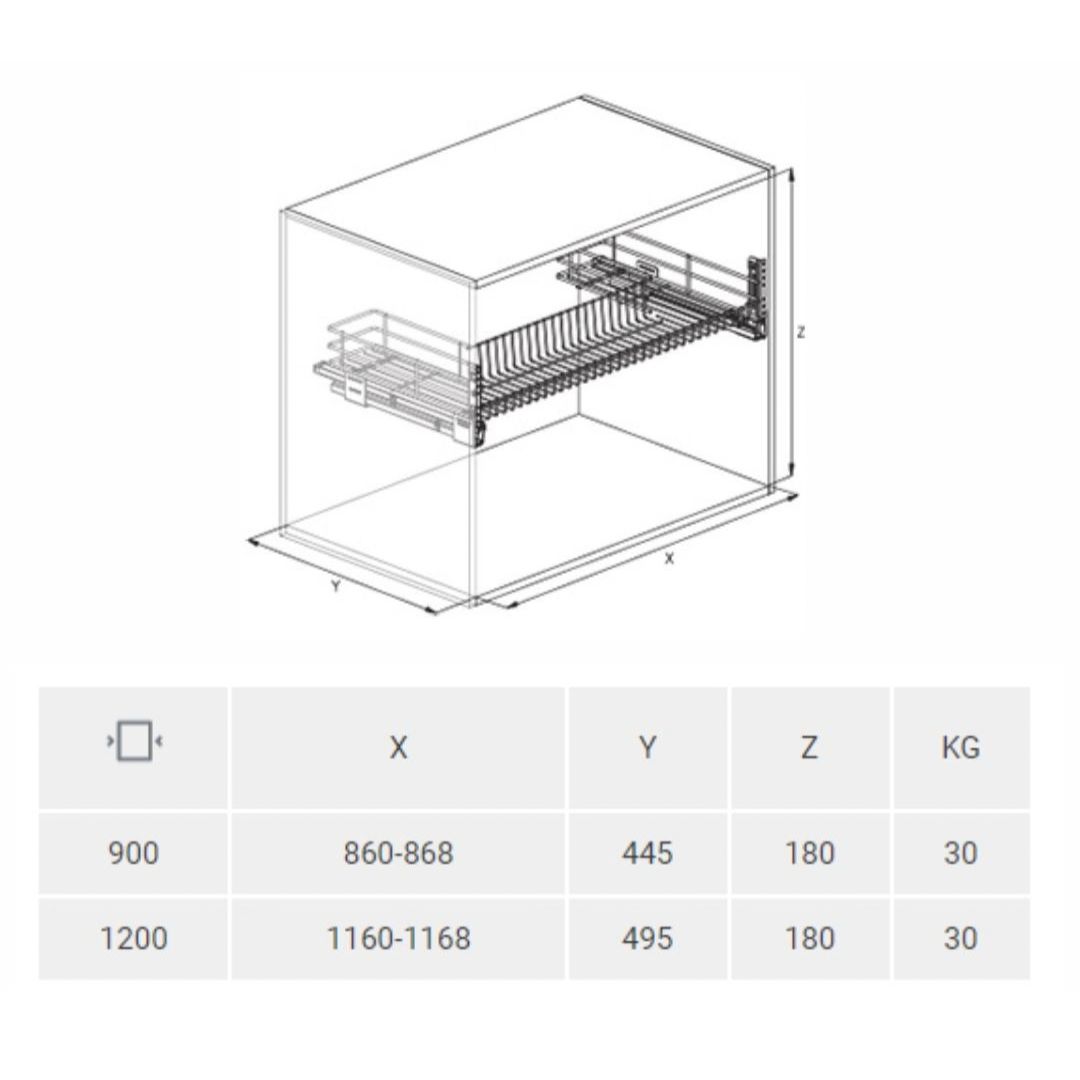 Charola para Zinc AR700G Sige - Imagen 3